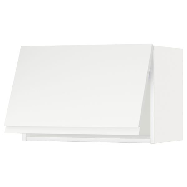 Навесной горизонтальный шкаф, белый, Voxtorp матовый белый, 60x40 см IKEA METOD МЕТОД 093.944.46 - фото 2