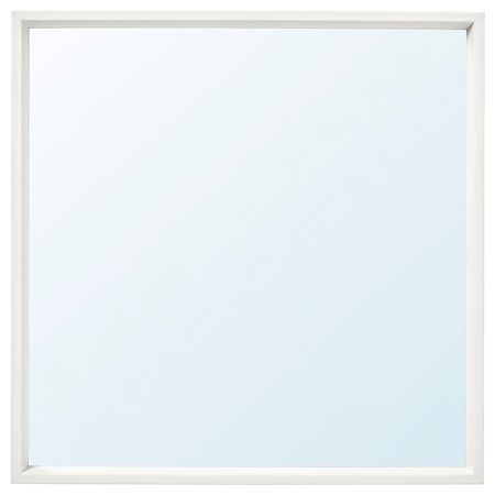 NISSEDAL Зеркало - белый 65x65 см