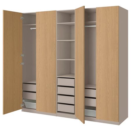 PAX / STORKLINTA Гардероб, комбинация