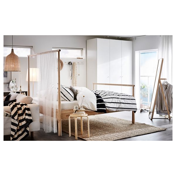 Гардероб ПАКС, белый, Танем белый (150x60x236 см) - фото 4