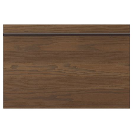 STENSTA Фронтальная панель ящика - темно-коричневый ясеневый шпон 60x40 см