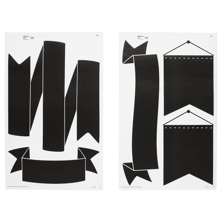 Декоративные наклейки, символы IKEA KINNARED КИННАРЕД 304.538.15