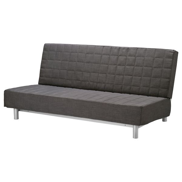 3-местный диван-кровать, Шифтебу темно-серый IKEA BEDDINGE БЕДИНГЕ 393.091.16 - фото 1