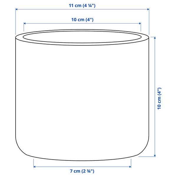 IKEA, дополнительный ракурс - схема-чертеж с размерами