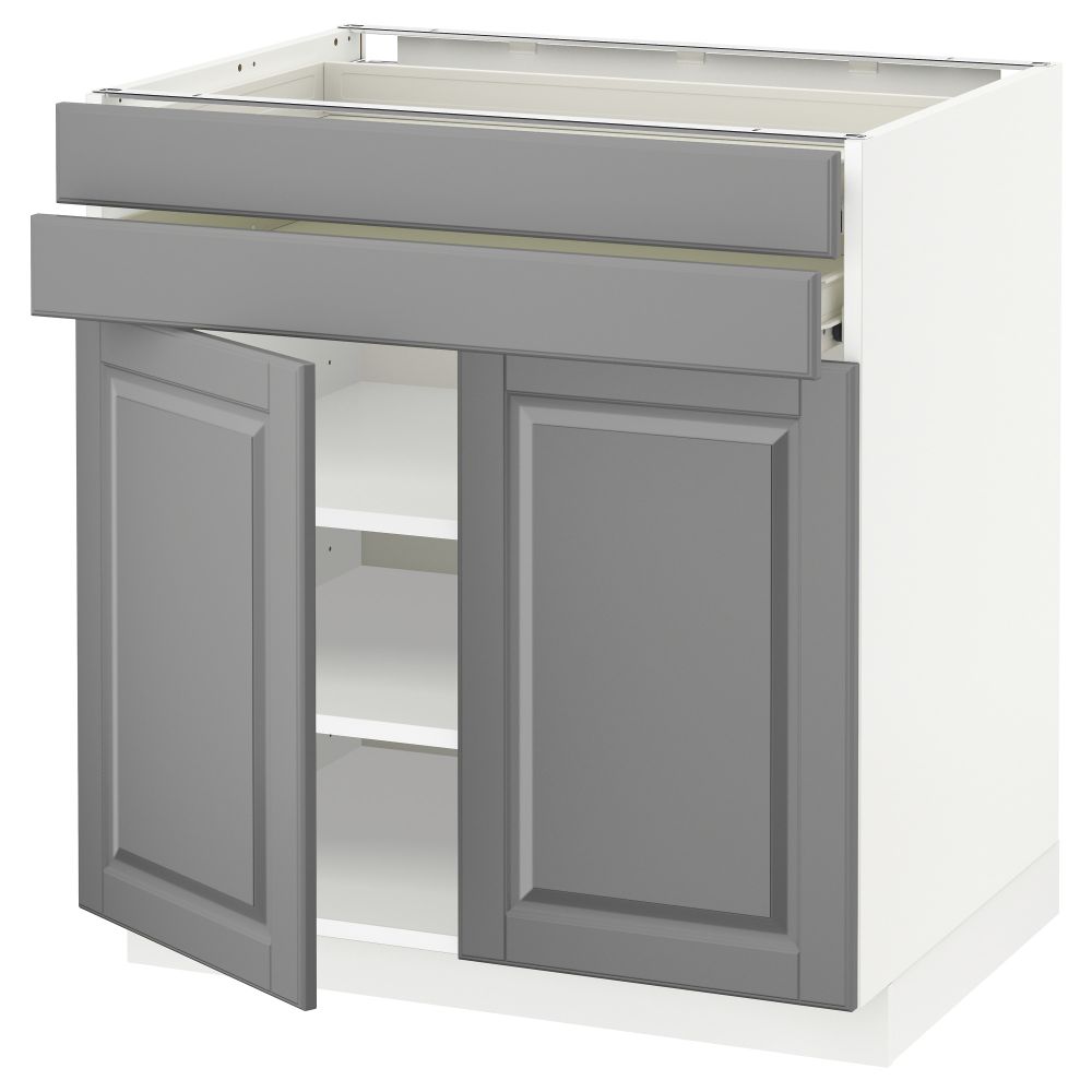 IKEA, вид спереди - схема-чертеж с размерами