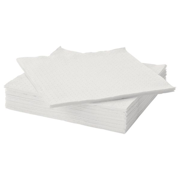 Салфетка бумажная ЮППЕРЛИГ, белый (33x33 см) - схема-чертеж с размерами