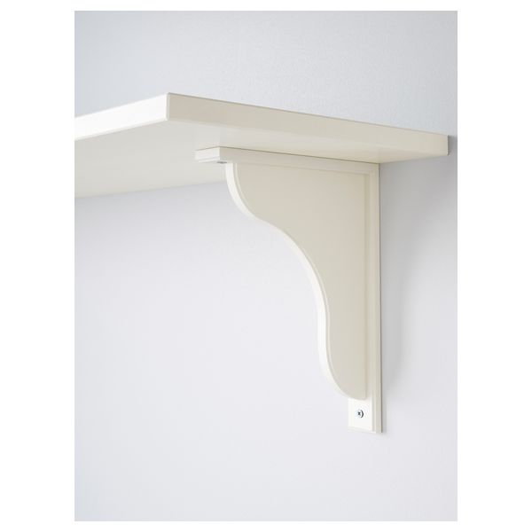 Консоль ЭКБИ ХЕНСВИК, белый (18x24 см) - схема-чертеж с размерами