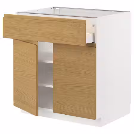 METOD / MAXIMERA Напольный шкаф с ящиком/2дверцами