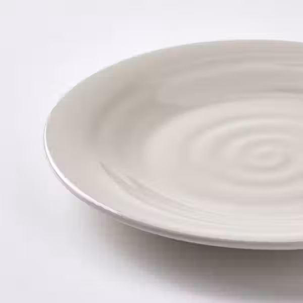 SANDSKÄDDA Тарелка десертная - светлый серо-бежевый 20 см - фото 3