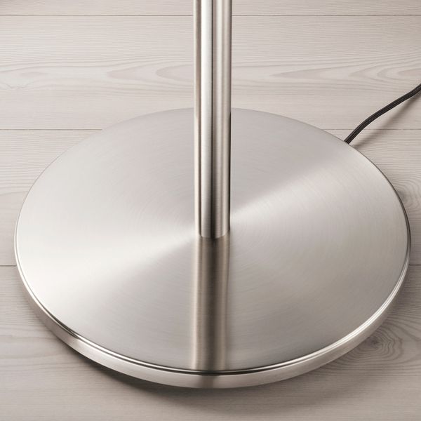 Светильник напольный, никелированный/молочный стекло 135 см IKEA TÄLLBYN ТЭЛЛЬБЮН 704.377.48 - фото 6