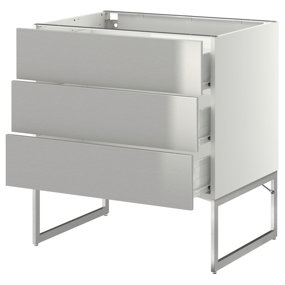 IKEA, вид спереди - схема-чертеж с размерами