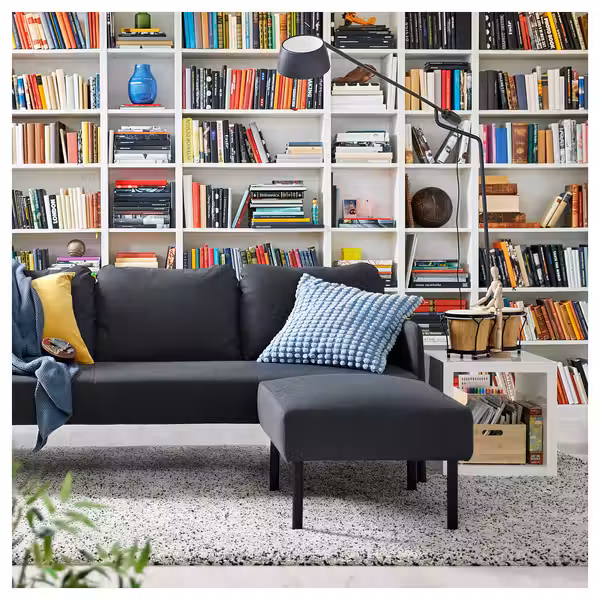 GLOSTAD 3-местный диван с козеткой - фото 3