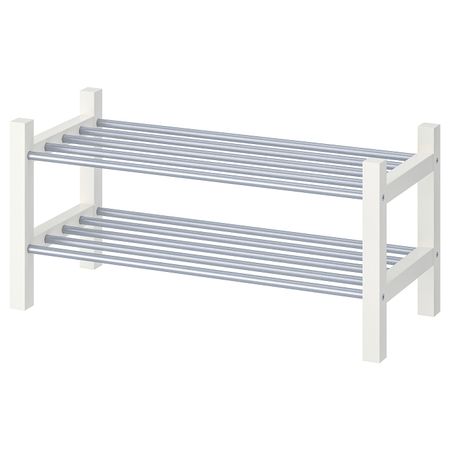 Полка для обуви, белый 79x32x37 см IKEA TJUSIG ЧУСИГ 703.889.22