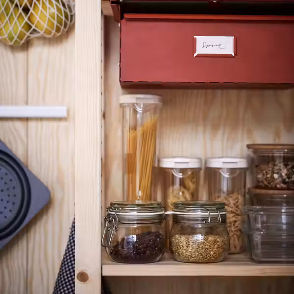 IKEA 365+ Контейнер+крышка д/сухих продуктов - прозрачный/белый 2.3 л - фото 7