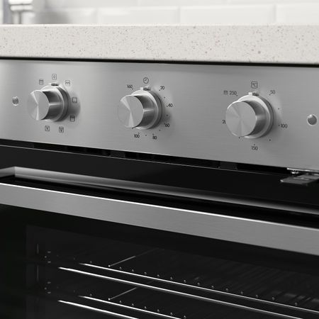 Духовка пиролитическая очистка самоочистка, цвет нержавеющей стали IKEA MATÄLSKARE МАТЭЛСКАРЕ 103.810.18