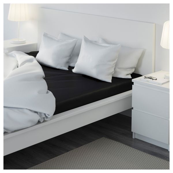 Простыня натяжная ДВАЛА, черный - фото 4