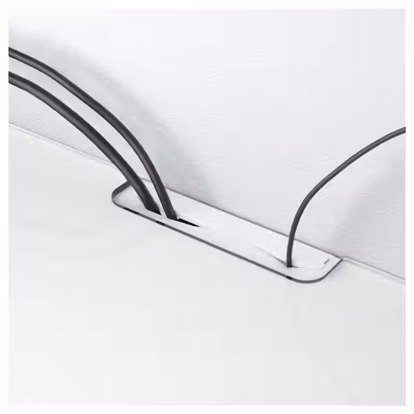 BESTÅ Верхняя панель д/ТВ - стекло/белый 120x40 см - фото 5