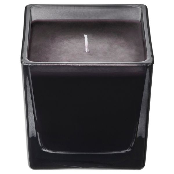 Ароматическая свеча в стакане, сосна/черный 8 см IKEA FRAMFÄRD ФРАМФЭРД 704.967.90 - фото 1