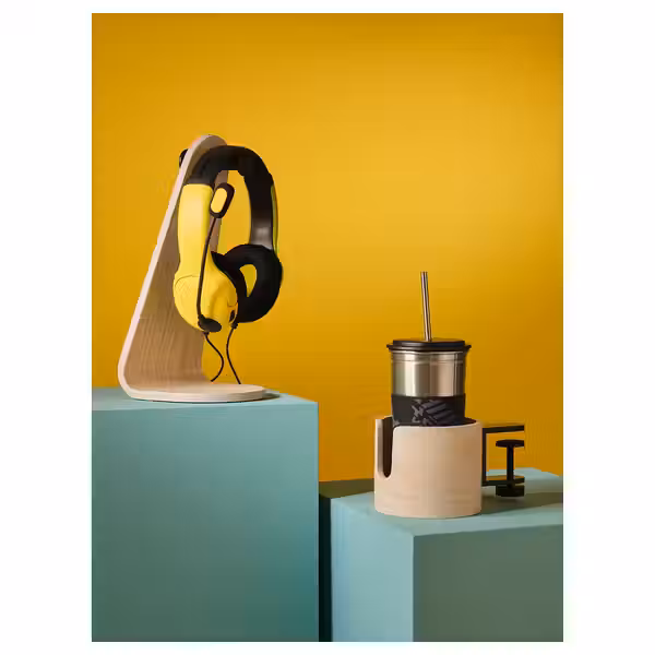 LÅNESPELARE ЛОНЕСПЕЛАРЕ Подставка для наушников - ясеневый шпон - фото 4