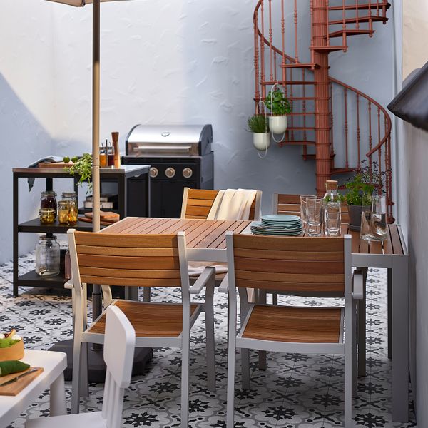 Зонт от солнца с опорой, 300 cm IKEA KUGGÖ КУГГЁ, LINDÖJA ЛИНДЭЙА 693.254.93 - фото 3