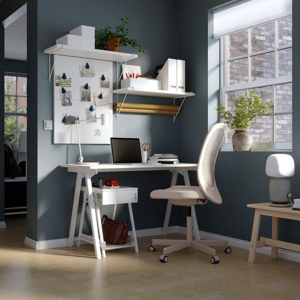 Столешница, белый 120x70 см IKEA TROTTEN ТРОТТЕН 304.748.08 - фото 4