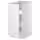 METOD Напольный шкаф с полками - белый/Veddinge белый 40x60 см