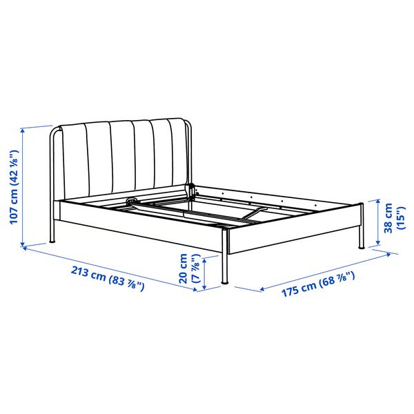 IKEA, дополнительный ракурс - схема-чертеж с размерами