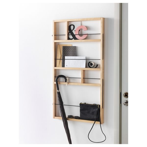 Полка навесная ЮППЕРЛИГ, береза (54x100 см) - фото 3