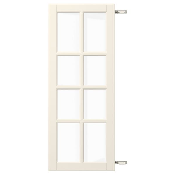 Дверца с петлями, 40x100 см, белый с оттенком IKEA BODBYN БУДБИН 994.696.30 - схема-чертеж с размерами