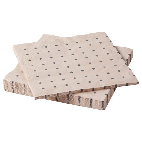 Салфетка бумажная 38x38 см IKEA DEKORERA ДЕКОРЕРА 004.724.53 - фото 1