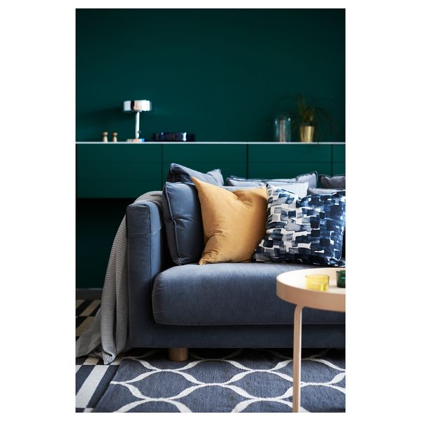 Чехол на подушку, золотисто-коричневый, 50x50 см IKEA SANELA САНЕЛА 803.701.63 - фото 5