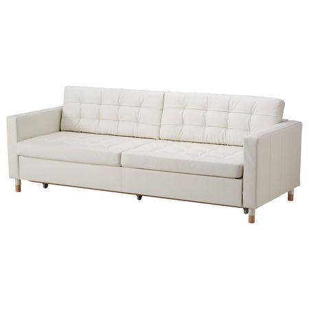 3-местный диван-кровать, Гранн, Бумстад белый IKEA ЛАНДСКРУНА 292.489.15