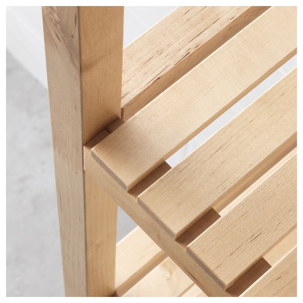 Стеллаж МОЛЬГЕР, береза (37x140 см) - фото 3