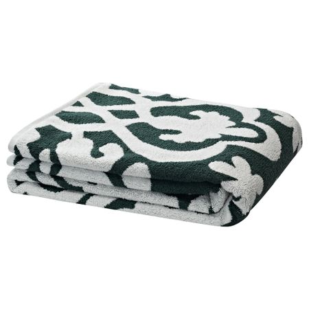 Простыня банная БЛЭДЬЕН, зеленый (100x150 см)