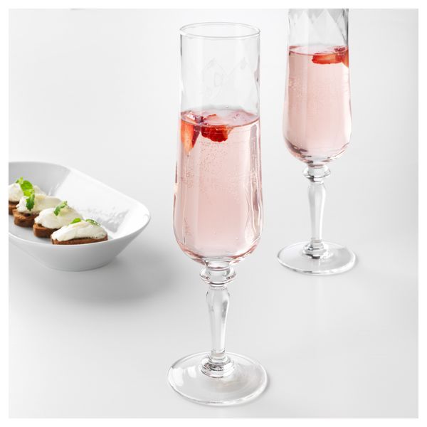 Бокал для шампанского КОНУНГСЛИГ, прозрачное стекло (26 сл) - фото 2