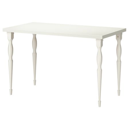 Стол ЛИННМОН / НИПЕН, белый (120x60 см)