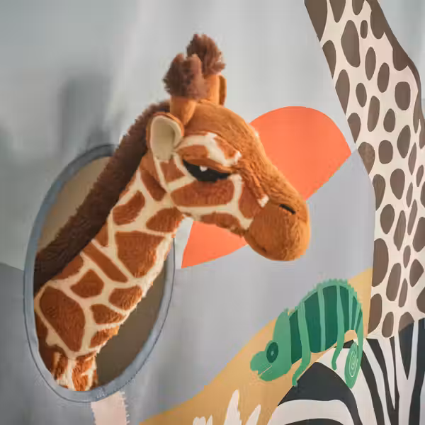 KURA Гардина для кровати - разноцветный/животные саванны - фото 6