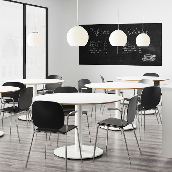 Стул, черный/Дитмар хромированный IKEA SVENBERTIL СВЕН-БЕРТИЛЬ 592.271.53 - фото 6