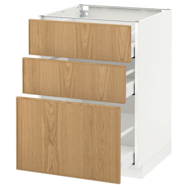 IKEA, вид спереди - схема-чертеж с размерами