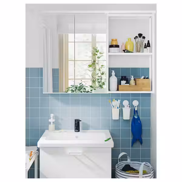 TISKEN Держатель для зубных щеток - белый - фото 6