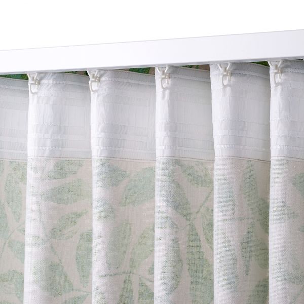 Гардины, 2 шт., естественный/листья 145x300 см IKEA FLENÖRT ФЛЕНЁРТ 304.830.25 - фото 5