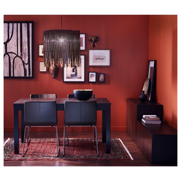 Стул, хромированный/Мьюк темно-коричневый IKEA BERNHARD БЕРНГАРД 903.597.92 - фото 3