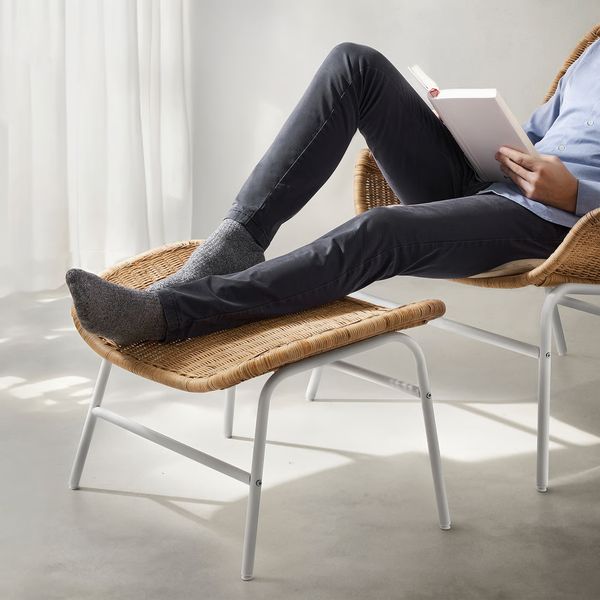 FRYKSÅS ФРЮКСАС Табурет для ног - ротанг - фото 3