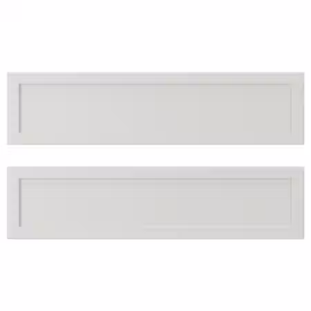 ASPUDDEN Фронтальная панель ящика - светло-серый 40x10 см