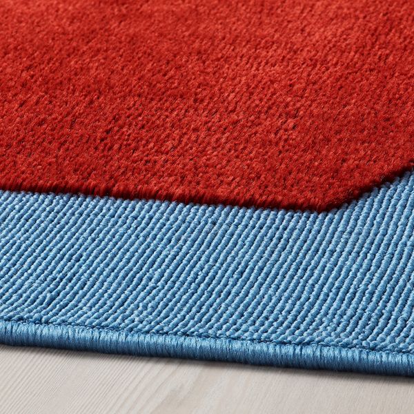 Ковер, орнамент «корабль» 133x160 см IKEA UPPTÅG УППТОГ 904.403.25 - фото 5