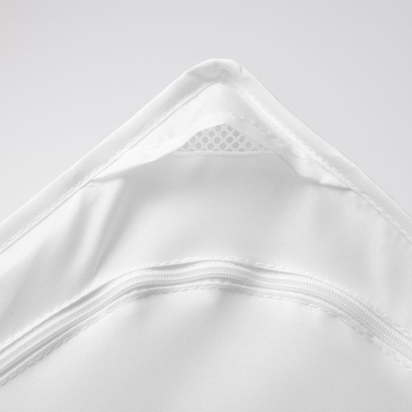 Сумка для хранения, белый, 44x55x19 см IKEA SKUBB СКУББ 302.903.62 - схема-чертеж с размерами