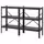 BROR Стеллаж - чёрный 170x40x110 см