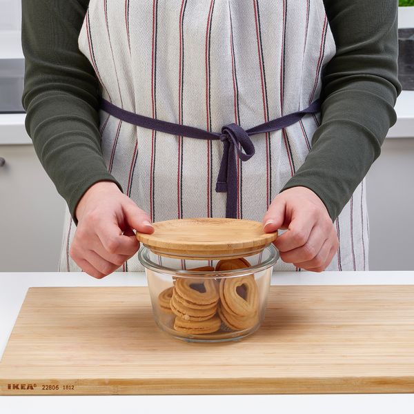 Контейнер для продуктов с крышкой, 600 ml IKEA IKEA 365 + HJÄLTE ИКЕА 365 + ЙЭЛТЕ 692.690.91 - схема-чертеж с размерами