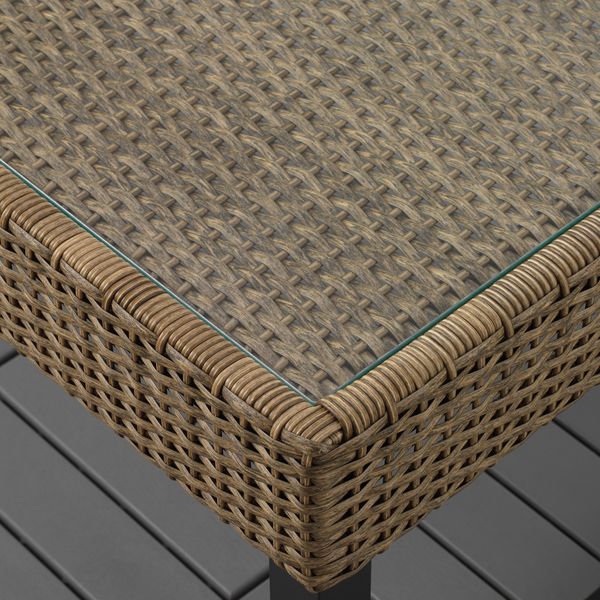 4-местный комплект садовой мебели, серый-коричневый IKEA SOLLERÖN СОЛЛЕРОН 793.032.97 - фото 4