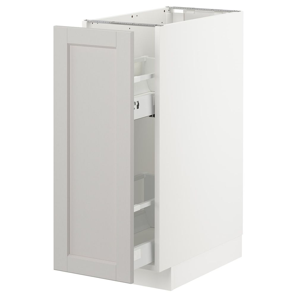 IKEA, вид спереди - схема-чертеж с размерами
